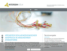 Tablet Screenshot of intersom.de